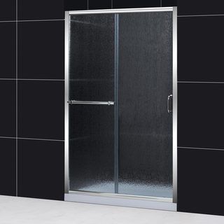 Dreamline Infinity Plus 44 48x72 Rain Glass Sliding Shower Door
