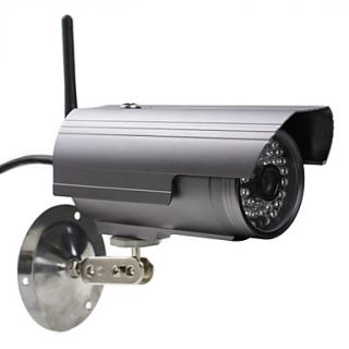 H.264 P2P 1.0MP 720P Surveillance HD Wireless IP Camera ,Wi Fi ,TF,IR Cut,48 LED,RJ45,Onvif  Gray