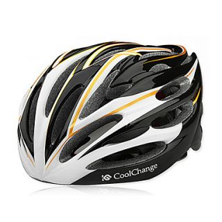 CoolChange 29 Vents BlackGold Integrally molded Breathable Cycling Helmet