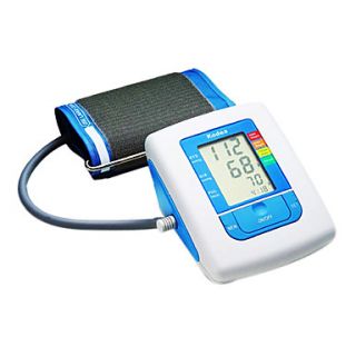 Arm Type Blood Pressure Monitor,Automatic Measurement of Systolic, Diastolic and Pulse with Time Date