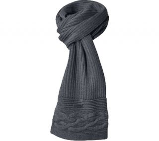 Mens Kangol XO Cable Scarf   Dark Flannel Scarves
