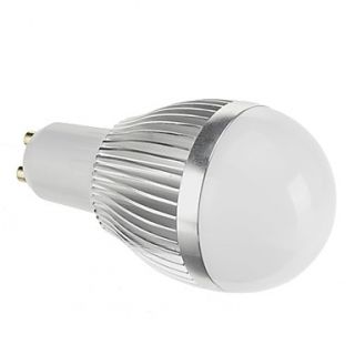 GU10 3W COB 167LM 2866K Warm White Light LED Globe Bulb  Silver (95 265V)