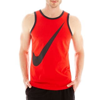 Nike Swoosh Tank Top, Red, Mens