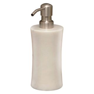 Designs By Marble Crafters Inc Vinca Soap Dispenser   Pearle White Marble  