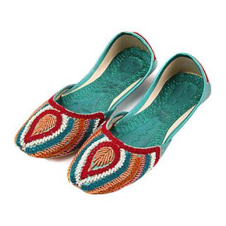 Gorgeous Womens Handmade Indian Style Belly Dance Shoes With Bead