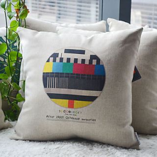 Holiday For Television Broadcasting Station Decorative Pillow Cover
