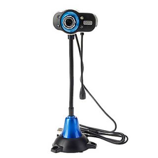 8.0 Megapixels 4 LED USB 2.0 Clip on PC Camera Webcam