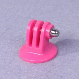 Pink Tripod Camera Mount Adapters for Gopro 3 / 3 / 2 / 1