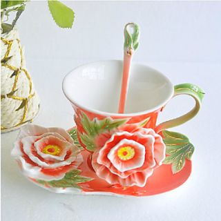Porcelain Coffee Cup Set (More Colors)