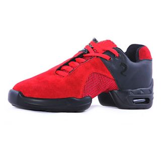 Leather and Mesh Upper Dance Shoes Dance Sneaker for Women