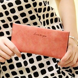 Womens Fashion Frosted Wallet