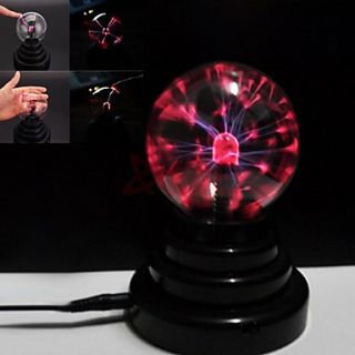 USB Plasma Ball Sphere Lightning Lamp Desktop Light