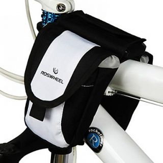 CoolChange 450D PVC Outdoor Multi Functional White Bicycle Front Bag