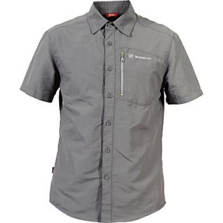 TOREAD MenS Quick Dry Short Sleeve Shirt   Dark Gray (Assorted Size)