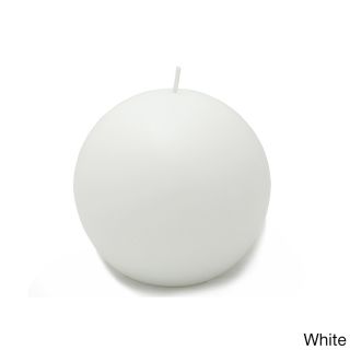 Citronella 4 inch Ball Candles (pack Of 12) (4 inch diameterBurn time 56 hours )