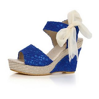 Lace Womens Wedge Heel Wedges Sandals Shoes(More Colors)