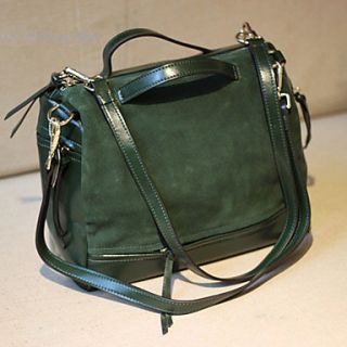 POLO Womens Fashion Imitation Leather Matte Bag(Green)