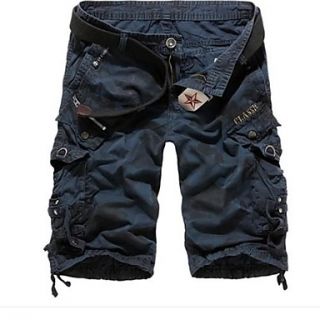 Mens Fashion Camouflage Casual Cargo Short Pants