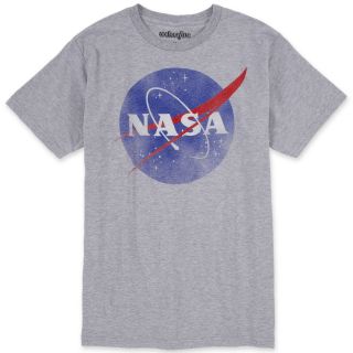 NASA Logo Graphic Tee, Grey, Mens