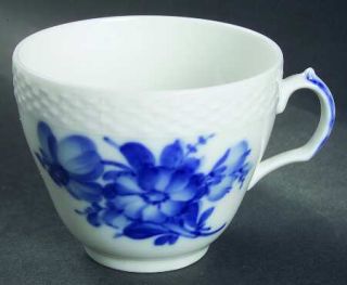 Royal Copenhagen Blue Flowers Braided Flat Cup, Fine China Dinnerware   Braided,