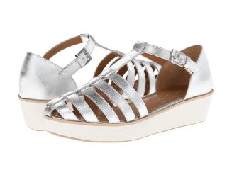 Report Signature  Odion Womens Wedge Shoes (Silver)