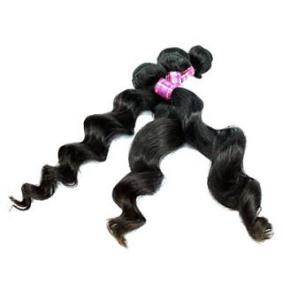 100% Virgin Hair Unprocessed Human Hair Loose Wave Natural Color 18Inches