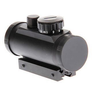 Tactical 1x40 Red Dot Sight Scope w/ 10mm~20mm Weaver Mount