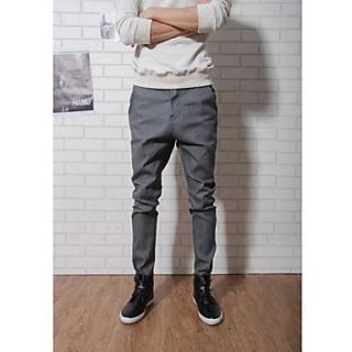 Mens Casual Autumn New Korean Style Slim Tapered Pants