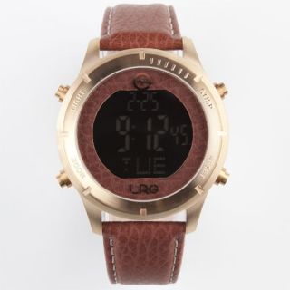 Digi Watch Gold/Brown One Size For Men 229157400