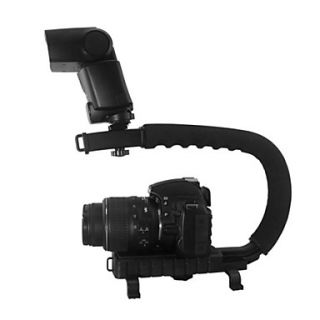 Commlite ComStar C –Shaped Video Handle for Video , DSLR camera, Film