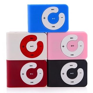 Cute Mini Clip on Plug in Micro SD Card TF Card  Music Player with Earphone and USB Cable