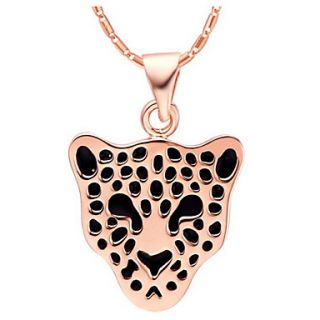 GracefulTiger Shape Alloy Womens Necklace(1 Pc)(Gold,Silver)
