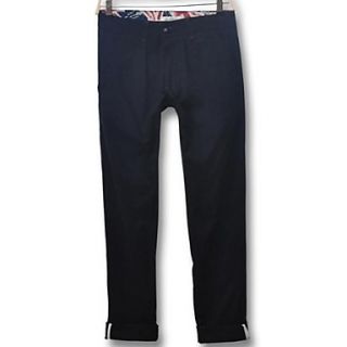 Mens Han Edition Cultivate Ones Morality Pants