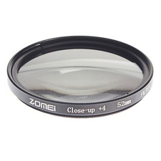 ZOMEI Camera Professional Optical Filters Dight High Definition Close up4 Filter (52mm)