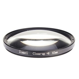 ZOMEI Camera Professional Optical Filters Dight High Definition Close up8 Filter (62mm)