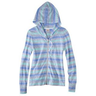 Mossimo Supply Co. Juniors Lightweight Hoodie   Blue L(11 13)