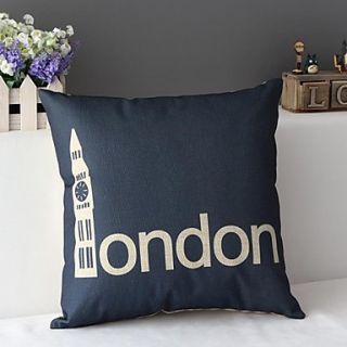 Classic High Fashion Falling in Love with London Decorative Pillow Cover