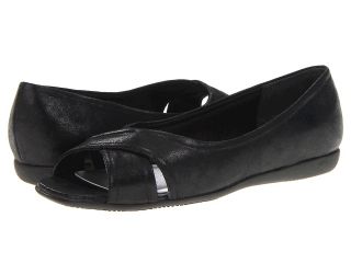 Trotters Savannah Womens Flat Shoes (Black)