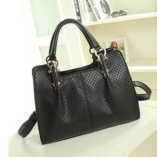 womens Embossing Fashion Portable One Shoulder Aslant Tote