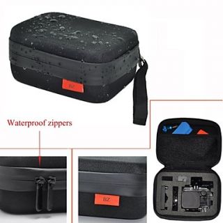 S code Upgraded Version Waterproof Portable EVA Camera Dual Zipper Bag for GoPro 2 / 3 / 3