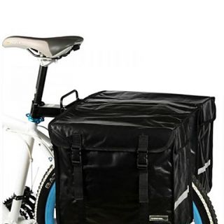 Cycling PVC Waterproof 28L Fashion Bicycle Back Shelf Bag