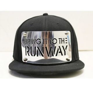 Unisex Paillette Flat Ledge Hat With Bring It To The Runway