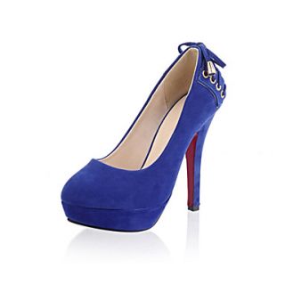 Suede Womens Stiletto Heel Heels Pumps/Heels Shoes (More Colors)