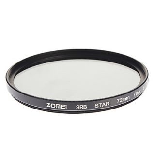 ZOMEI Camera Professional Optical Frame Star6 Filter (72mm)