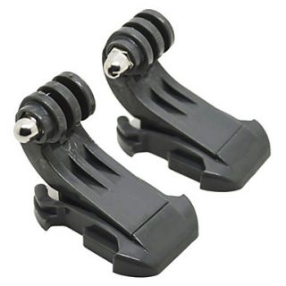 2x Vertical Surface J Hook Buckle for Gopro Hero 3/3/2/1