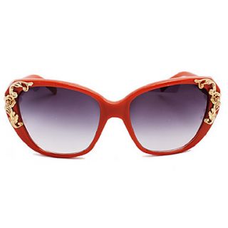 Helisun Womens Europe Palace Large Frame Sunglasses 5016 4 (Orange)