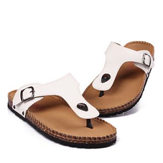 Trend Point Mens Casual Sandal(White)