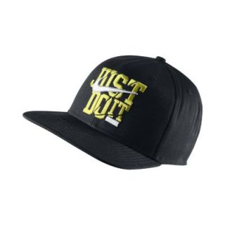 Nike Pro Just Do It Adjustable Hat   Black