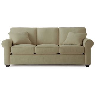 Possibilities Roll Arm 86 Sofa, Taupe