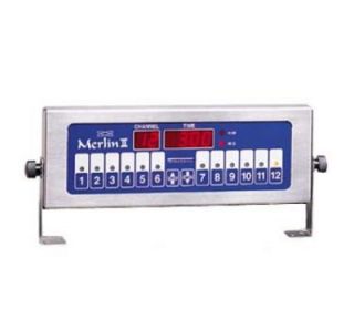 Prince Castle 12 Channel Single Function Electric Timer, Bold LCD Readout